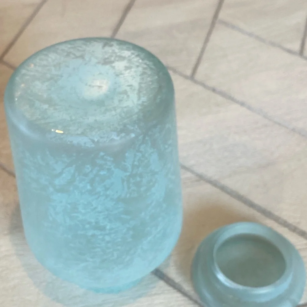 Pottery Barn Lidded Jar